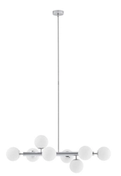 Żyrandol CUMULUS 2 ośmiopunktowy, chrom, Kaspa