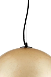Lampa wisząca MOON złota, 35 cm, Kaspa