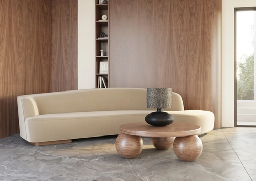 Lampa stołowa SAWA STONE mika matowe szkło, Kaspa