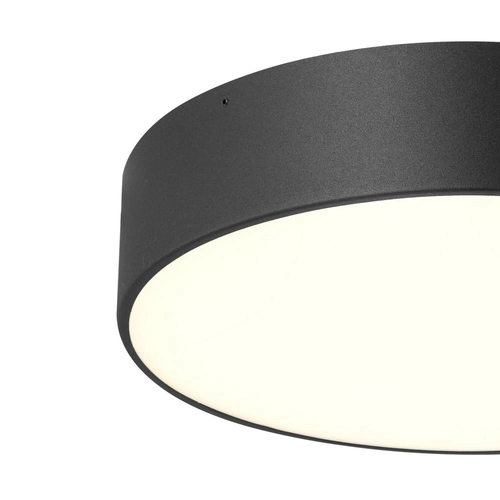 Plafon DISC M czarny, 35 cm, LED, Kaspa