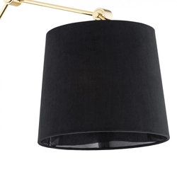 Lampa ścienna na wysięgniku złota Zakyntos Plus