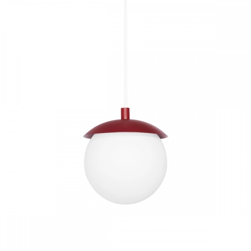 KUUL F burgundowa sufitowa lampa wisząca