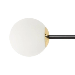 Lampa przysufitowa ASTRA 6 czarna, Kaspa