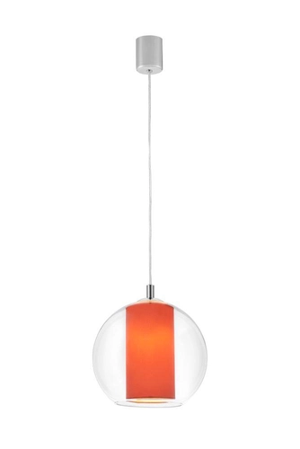 Lampa wisząca MERIDA S koral, 25 cm, Kaspa