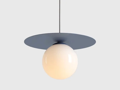 Lampa wiszaca Loop Dusty  Blue S