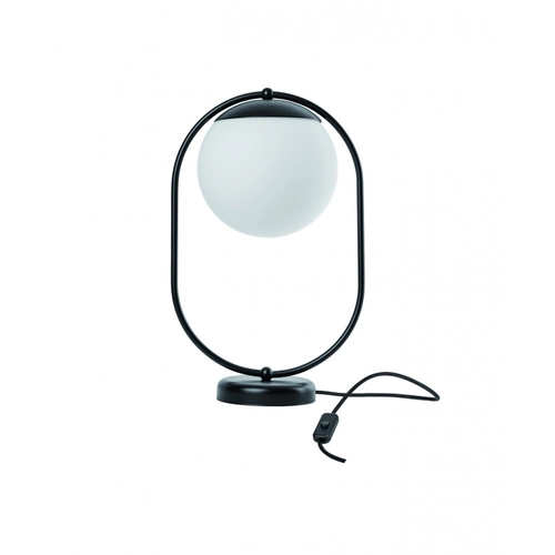 KOBAN ST czarna lampa stołowa