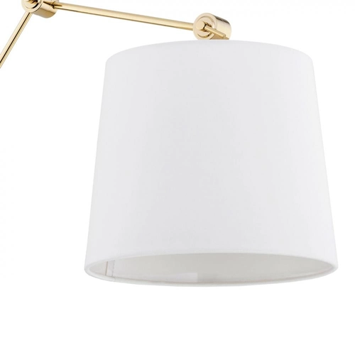 Kinkiet na wysięgniku złoty Zakyntos Plus