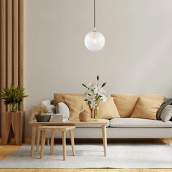 Lampa wisząca Paloma ARGON szklana