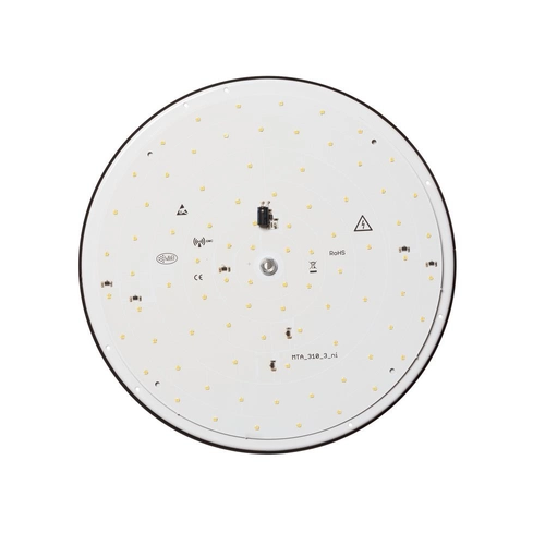 Plafon DISC M czarny, 35 cm, LED, Kaspa