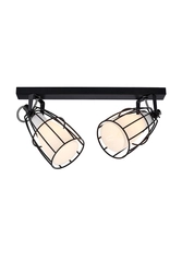 Kinkiet czarny FRAME 2 KASPA Z EKSPOZYCJI, Kaspa