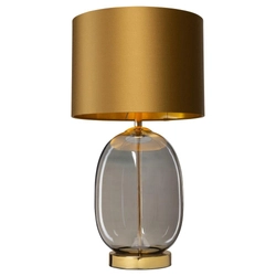 Lampa stołowa glamour SALVADOR KASPA stare złoto, Kaspa