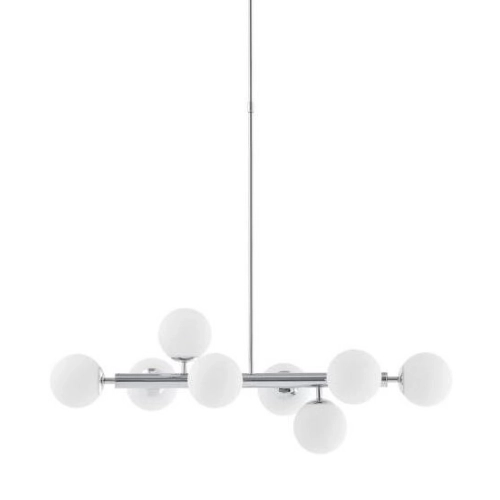 Żyrandol CUMULUS 2 ośmiopunktowy, chrom, Kaspa