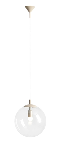 Lampa Wisząca Globe Beige