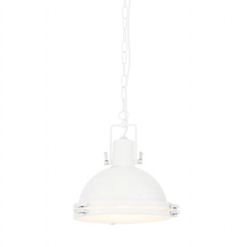 Lampa wisząca NAUTILIUS M biała, Kaspa