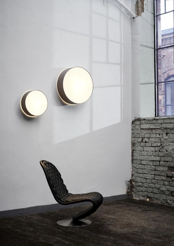 Plafon SPACE L czarny, 75 cm, Kaspa