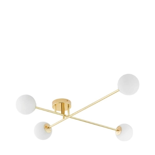 Lampa przysufitowa ASTRA 4 złota, Kaspa