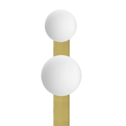 Lampa przysufitowa czteropunktowa GIGI mosiądz, 75 cm , Kaspa