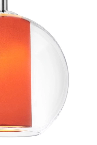 Lampa wisząca MERIDA S koral, 25 cm, Kaspa