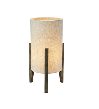 Lampa stołowa ERUCA naturalna tkanina i drewno 39 cm Markslojd