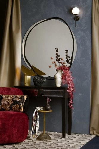 Kinkiet łazienkowy MIJA DECO IP44, tytan szczotkowany , Kaspa