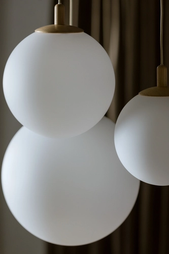 Lampa wisząca ALUR WOOD S dąb, 25 cm, Kaspa