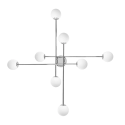 Lampa przysufitowa ASTRA 8 chrom, Kaspa
