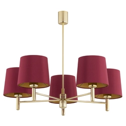 PONTE PLUS żyrandol 5 pł.