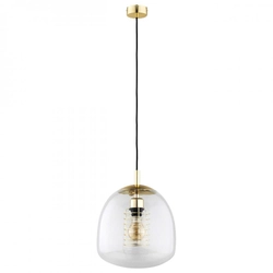 Lampa wisząca pojedyncza Glen przezroczysta