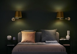 Kinkiet MOVE stare złoto, złote wykończenie, na wysięgniku, Kaspa