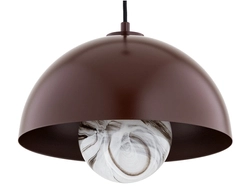 Lampa wisząca PIAVA ARGON brązowa