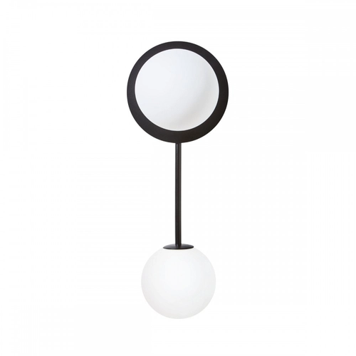 FURIKO A czarna lampa ścienna / kinkiet