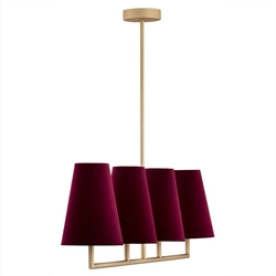 SAFIANO lampa wisząca 4 pł.