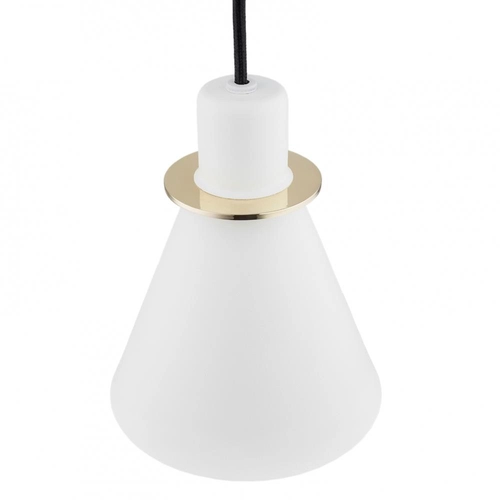 Lampa wisząca pojedyncza Beverly biała