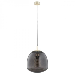 Lampa wisząca pojedyncza Glen dymna