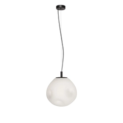 Lampa wisząca CLOE M czarny mat, 30 cm, Kaspa