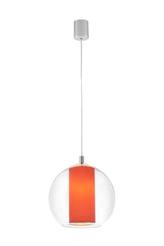Lampa wisząca MERIDA M koral, 30 cm, Kaspa