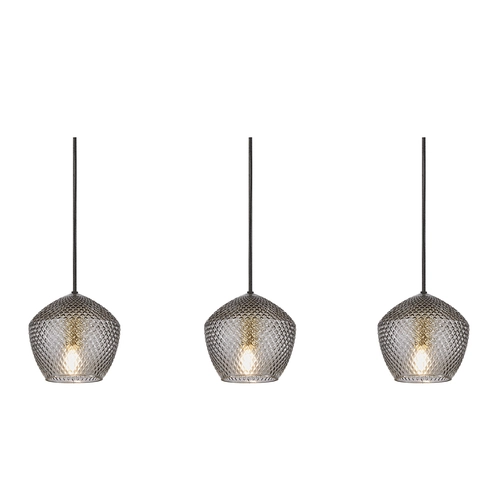 Orbiform 3-Spot Lampa wisząca Mosiądz