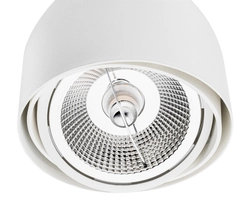 Reflektor sufitowy Garland biały