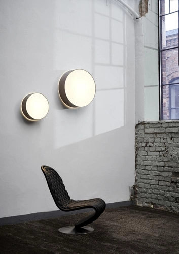 Plafon SPACE S biały, 38 cm, Kaspa