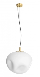 Lampa wisząca CLOE L złoto, 40 cm, Kaspa