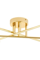 Lampa przysufitowa ASTRA 6 złota, Kaspa