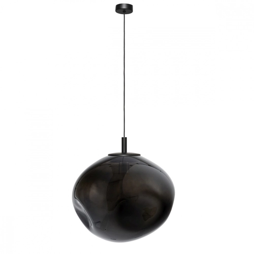 Lampa wisząca AVIA BLACK L przydymiona, 40 cm, Kaspa