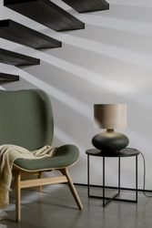 Lampa stołowa SAWA WOOD fornir, jasny dąb, Kaspa