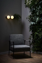 Kinkiet BOTANICA DECO czarny, 70 cm, Kaspa