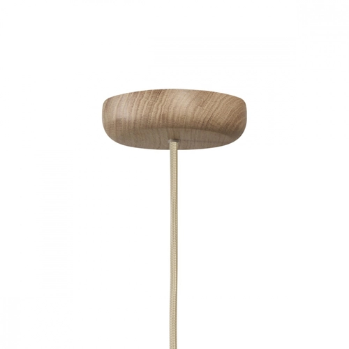 Lampa wisząca ALUR WOOD L dąb, 40 cm, Kaspa