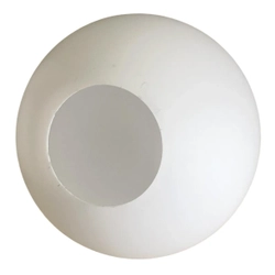 Biały klosz do lamp z kolekcji ASTRA, CUMULUS, LAMIA, MIJA, 12 cm, Kaspa