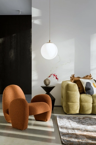 Lampa wisząca ALUR WOOD L dąb, 40 cm, Kaspa