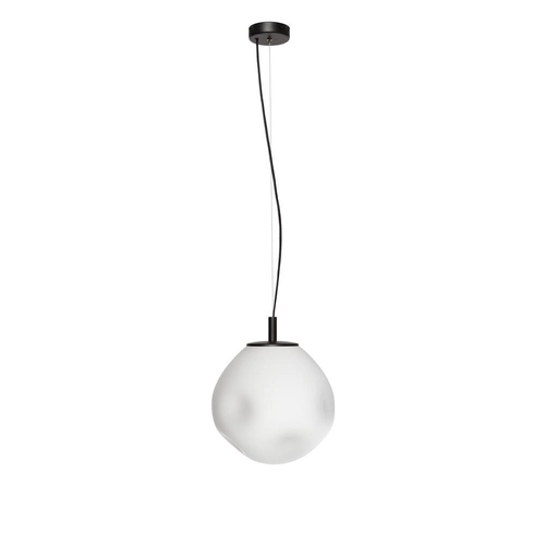 Lampa wisząca CLOE S czarny mat, 25 cm, Kaspa