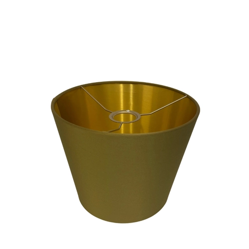 Abażur do lampy stojącej 25 cm, złoty