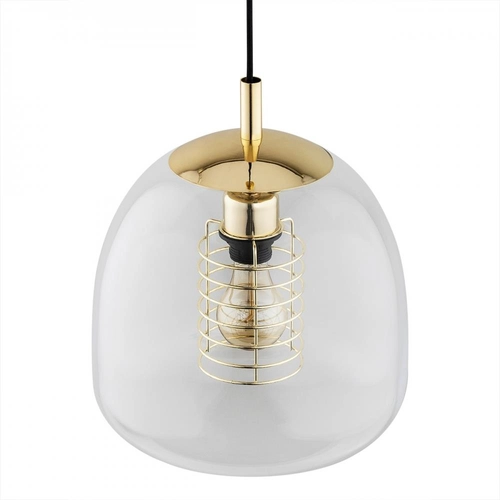 Lampa wisząca pojedyncza Glen przezroczysta